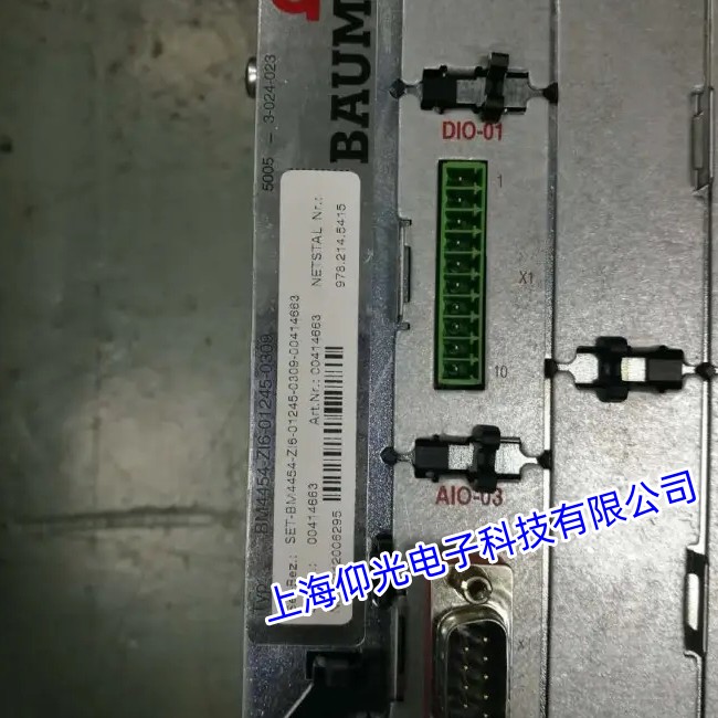 德國BAUMULLER鮑米勒伺服驅(qū)動器常見故障報警維修指南