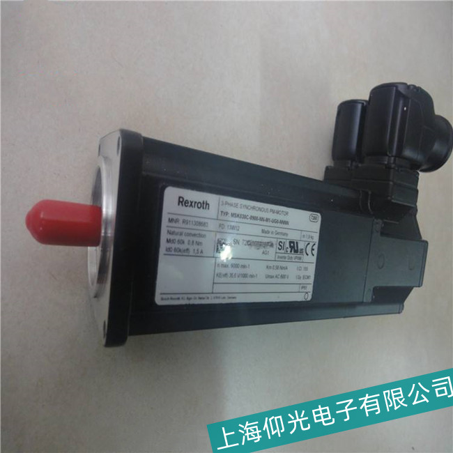 南京力士樂MSK050B-0450伺服電機(jī)噪音故障分析維修