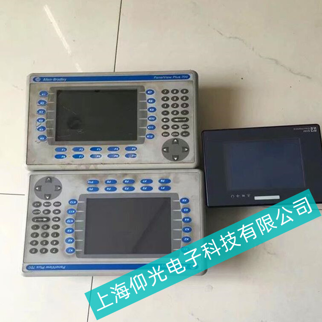 汽車制造業(yè)測試臺AB羅克韋爾觸摸屏2711PC系列觸摸無反應故障廠家維修