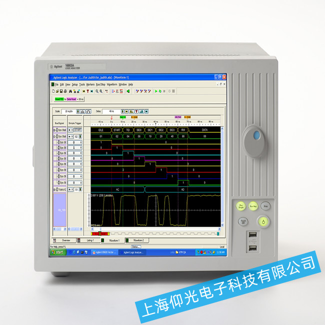 維修安捷倫16801A 16802A邏輯分析儀修理常見(jiàn)故障提供免費(fèi)檢測(cè)